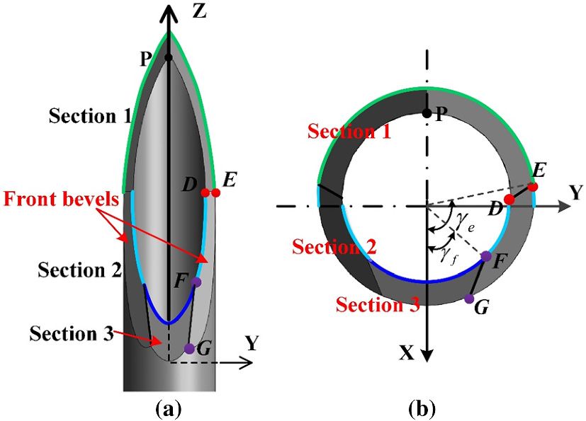 Lancet Point Needle Structure Schematic